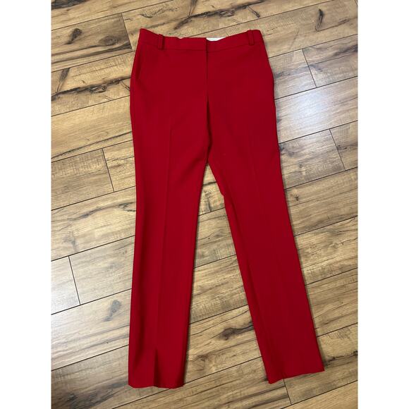 Brooks Brothers size 4 womens red wool & Lycra dress pants - Picture 1 of 5